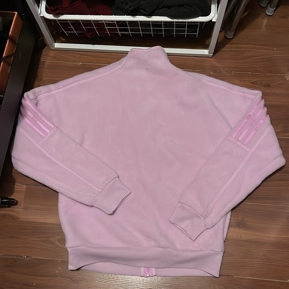 Adidas Lilac Fleece Jacket | New With Tags - Picture 5 of 8